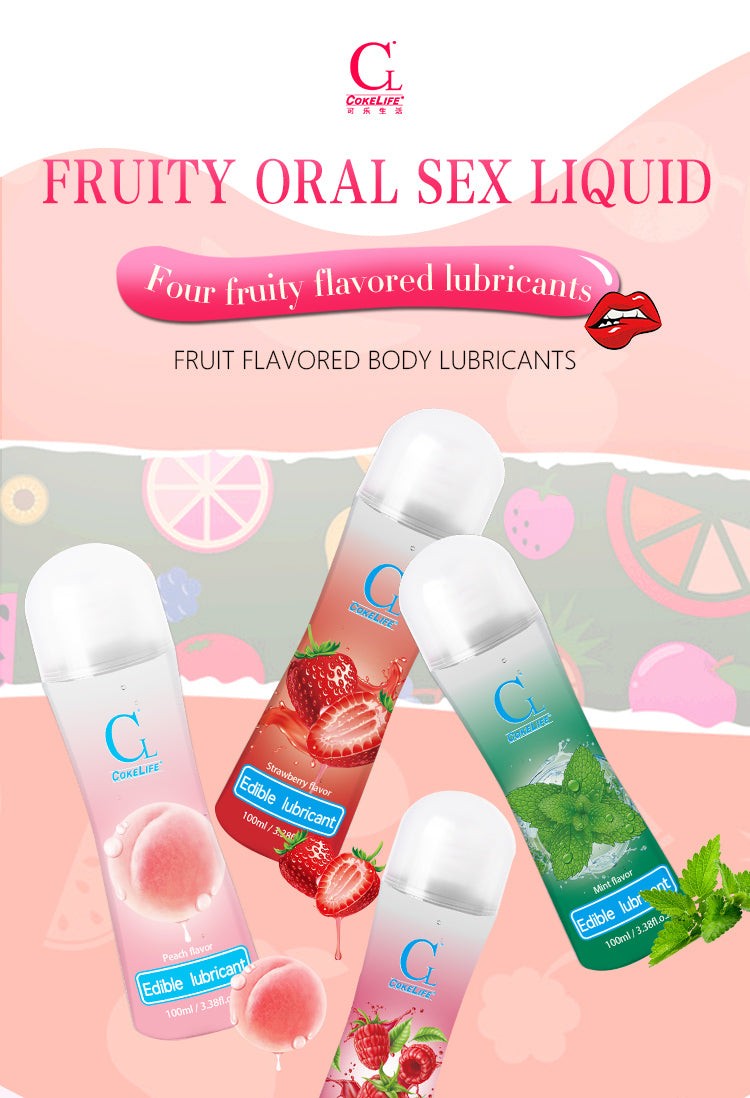 Lick Me- Edible Lubricant- Strawberry Flavored- 100ml