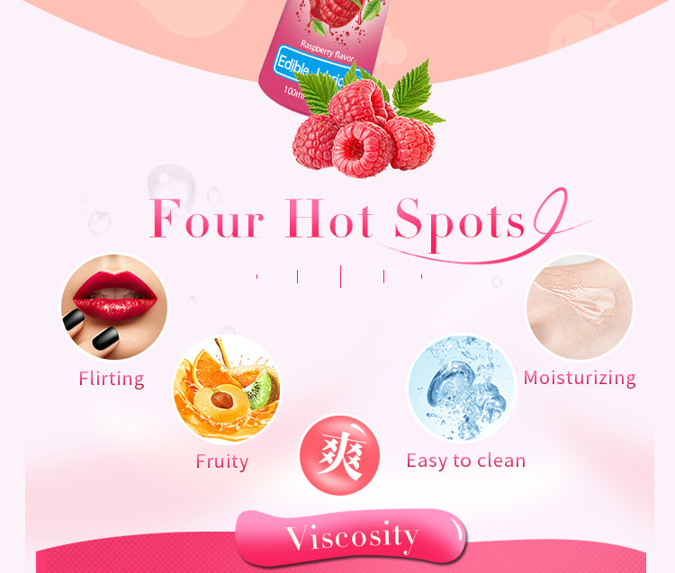 Lick Me- Edible Lubricant- Strawberry Flavored- 100ml