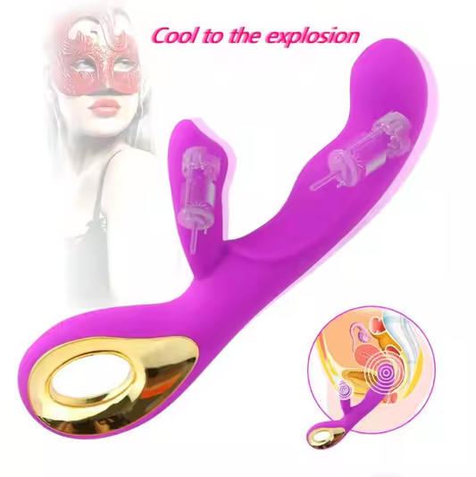 FOREVER MINE - CLIT STIMULATING RABBIT - PURPLE - Belle Exotics