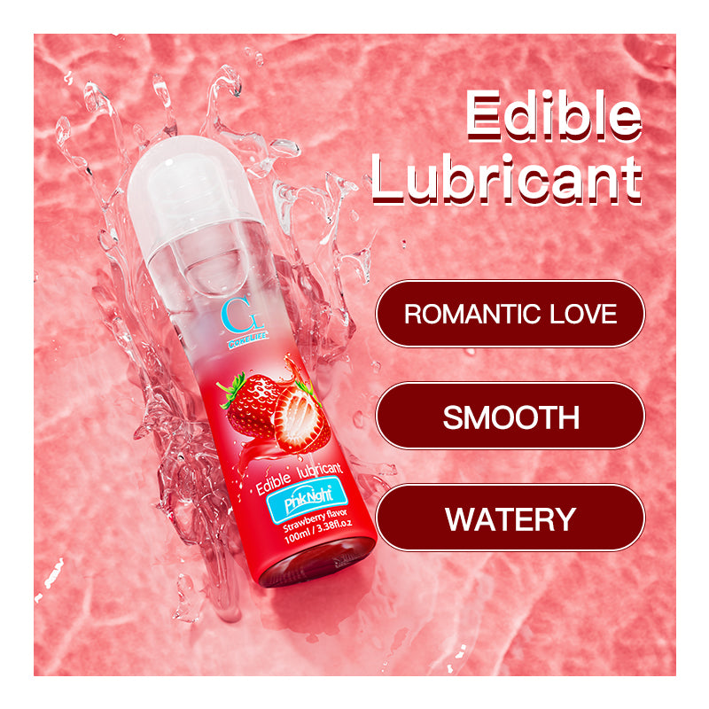 Lick Me- Edible Lubricant- Strawberry Flavored- 100ml