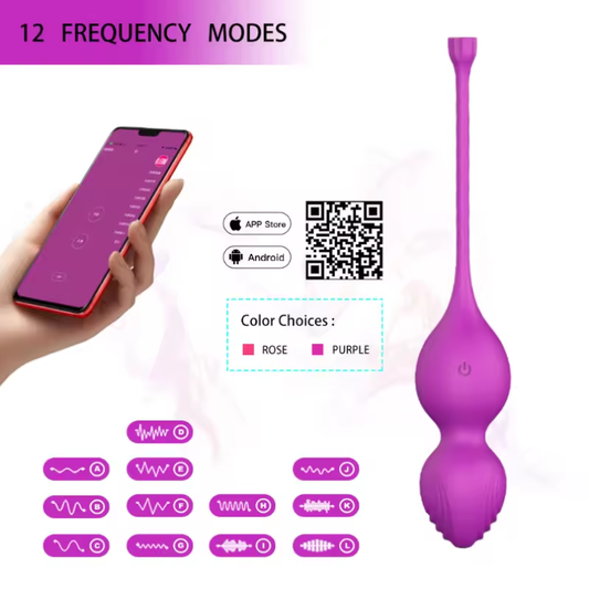 BELLE EXOTICS ALREADY THERE- APP CONTROLLED ROTATING HEAD KEGEL BALL