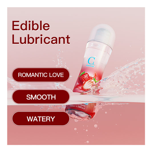 Lick Me- Edible Lubricant- Strawberry Flavored- 100ml