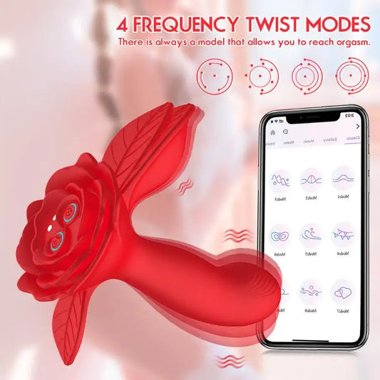 Belle Exotics HER TOYS DHALIA- APP CONTROL 3 IN 1 VIBRATING PANTY- RED-TRINIDAD AND TOBAGO-Discover Pleasure and Style with Belle Exotics Vibrator Collection - Empowering Intimacy in Trinidad and Tobago, Jamaica, Barbados, Guyana, Bahamas, USA, and Canada