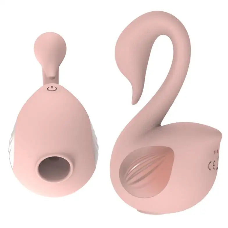 Belle Exotics HER TOYS MS.SWAN- DISCREET 2 IN 1 VIBRATOR- PINK. TRINIDAD AND TOBAGO-Discover Pleasure and Style with Belle Exotics Vibrator Collection - Empowering Intimacy in Trinidad and Tobago, Jamaica, Barbados, Guyana, Bahamas, USA, and Canada