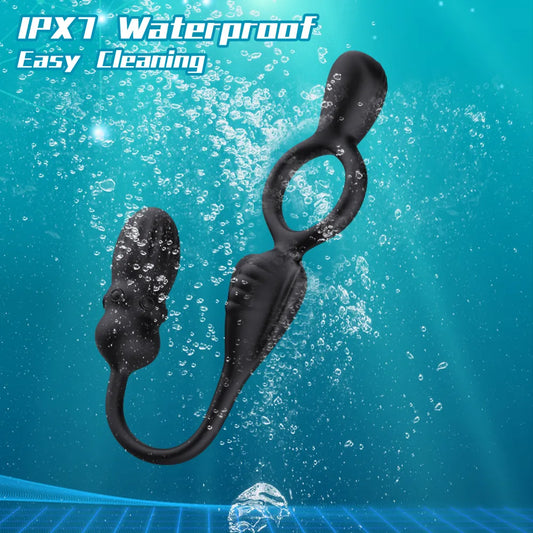 Belle Exotics MALE TOYS- NOVA - APP CONTROLLED + REVERSIBLE VIBRATING MALE RING AND THRUSTING DILDO- BLACK- TRINIDAD AND TOBAGO- Confidence and Passion with Belle Exotics Male Enhancers Collection - Unleash Desire in Trinidad and Tobago, Jamaica, Barbados, Guyana, Bahamas, USA, and Canada