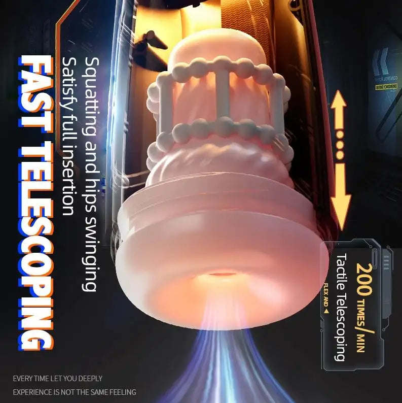 Belle Exotics MALE TOYS HALO- AUTOMATIC PENIS STROKER WITH VOICE INTERACTION- WHITE- TRINIDAD AND TOBAGO- Confidence and Passion with Belle Exotics Male Enhancers Collection - Unleash Desire in Trinidad and Tobago, Jamaica, Barbados, Guyana, Bahamas, USA, and Canada