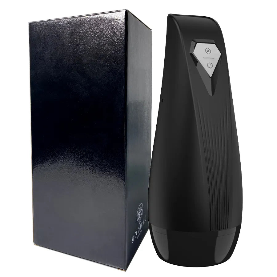 Belle Exotics MALE TOYS KNIGHT HIM- AUTOMATIC PENIS STROKER AND SUCTION CUP- BLACK- TRINIDAD AND TOBAGO- Confidence and Passion with Belle Exotics Male Enhancers Collection - Unleash Desire in Trinidad and Tobago, Jamaica, Barbados, Guyana, Bahamas, USA, and Canada