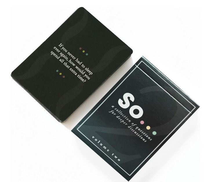 Belle Exotics | SEDUCTIVE SHUFFLE- ADULT CARD GAMES- So... A collection of questions for deeper discussions
