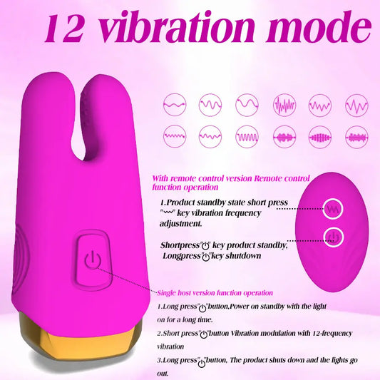 Belle Exotics TALIA- REMOTE CONTROLLED VIBRATING NIPPLE + CLITORAL CLAMP- PURPLE- TRINIDAD AND TOBAGO- Confidence and Passion with Belle Exotics Male Enhancers Collection - Unleash Desire in Trinidad and Tobago, Jamaica, Barbados, Guyana, Bahamas, USA, and Canada