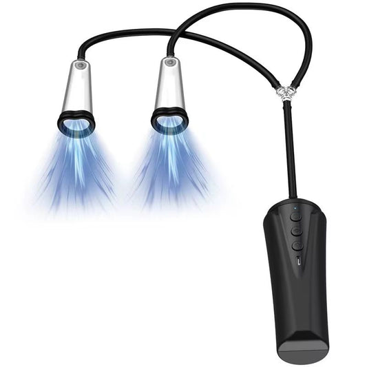 Passionate- 3 in 1 Nipple and Vaginal Pump - Black