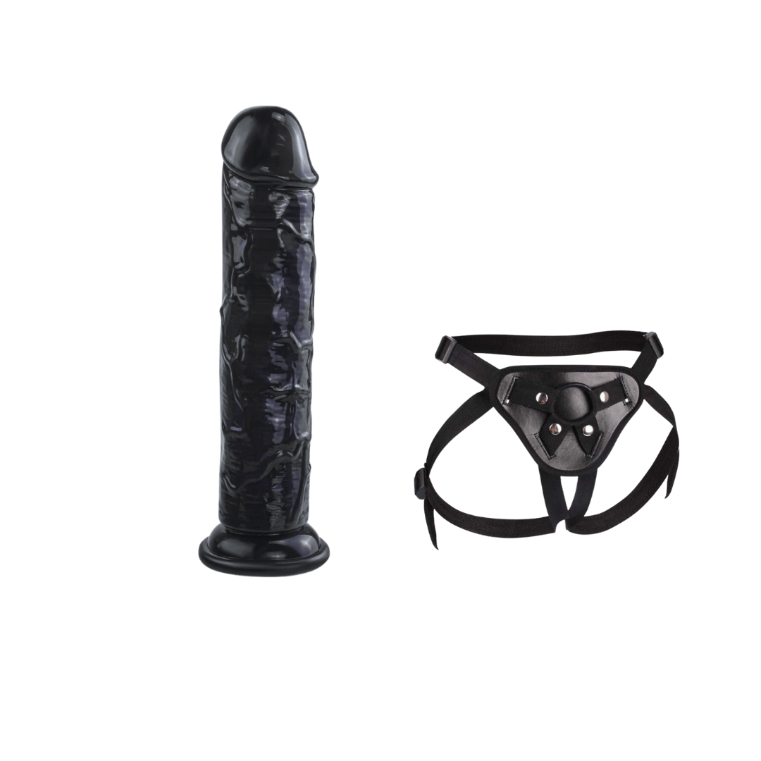 Belle Exotics | Pleasure Products BELLE BUNDLE DEEPER PLEASE- 2 PIECE STRAP ON SET