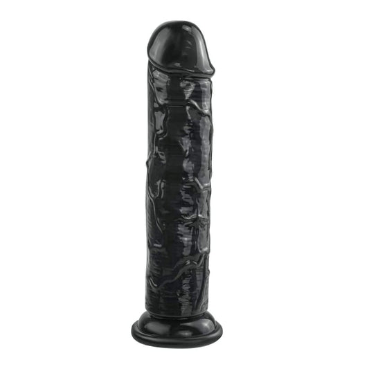 BELLE EXOTICS DAMN ZADDY- DILDO (LARGE) - BLACK | REALISTIC DILDO-Discover Exquisite Pleasure with Belle Exotics Dildo Collection in Trinidad and Tobago, Jamaica, Barbados, Guyana, Bahamas, USA, and Canada
