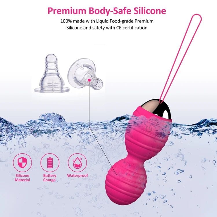 Belle Exotics -TASIA - REMOTE CONTROL VIBRATING KEGEL BALL-TRINIDAD AND TOBAGO-Embracing Empowerment in Trinidad and Tobago, Jamaica, Barbados, Guyana, Bahamas, USA, and Canada