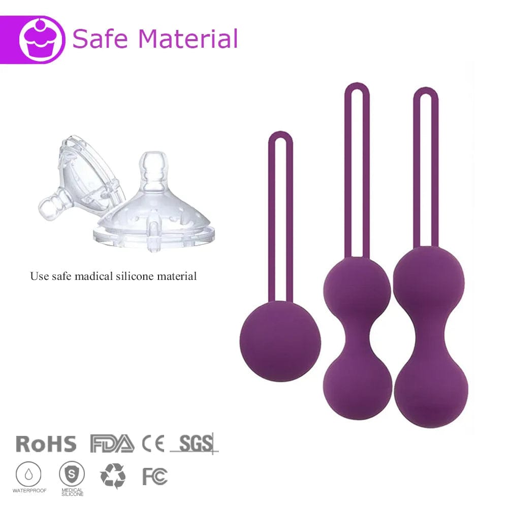 TIGHTEN ME LARGE KEGEL BALL- PURPLE- BELLE EXOTICS- TRINIDAD AND TOBAGO- Elevate Sensual Wellness with Belle Exotics Kegel Balls - Embracing Empowerment in Trinidad and Tobago, Jamaica, Barbados, Guyana, Bahamas, USA, and Canada