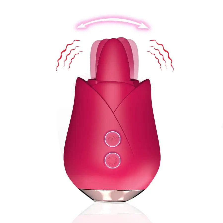 Crimson- Tongue Licking Rose Toy Vibrator- Red Belle Exotics | Pleasure Products | Trinidad and Tobago Store Crimson- Tongue Licking Rose Toy Vibrator- Red Belle Exotics | Pleasure Products | Trinidad and Tobago Store