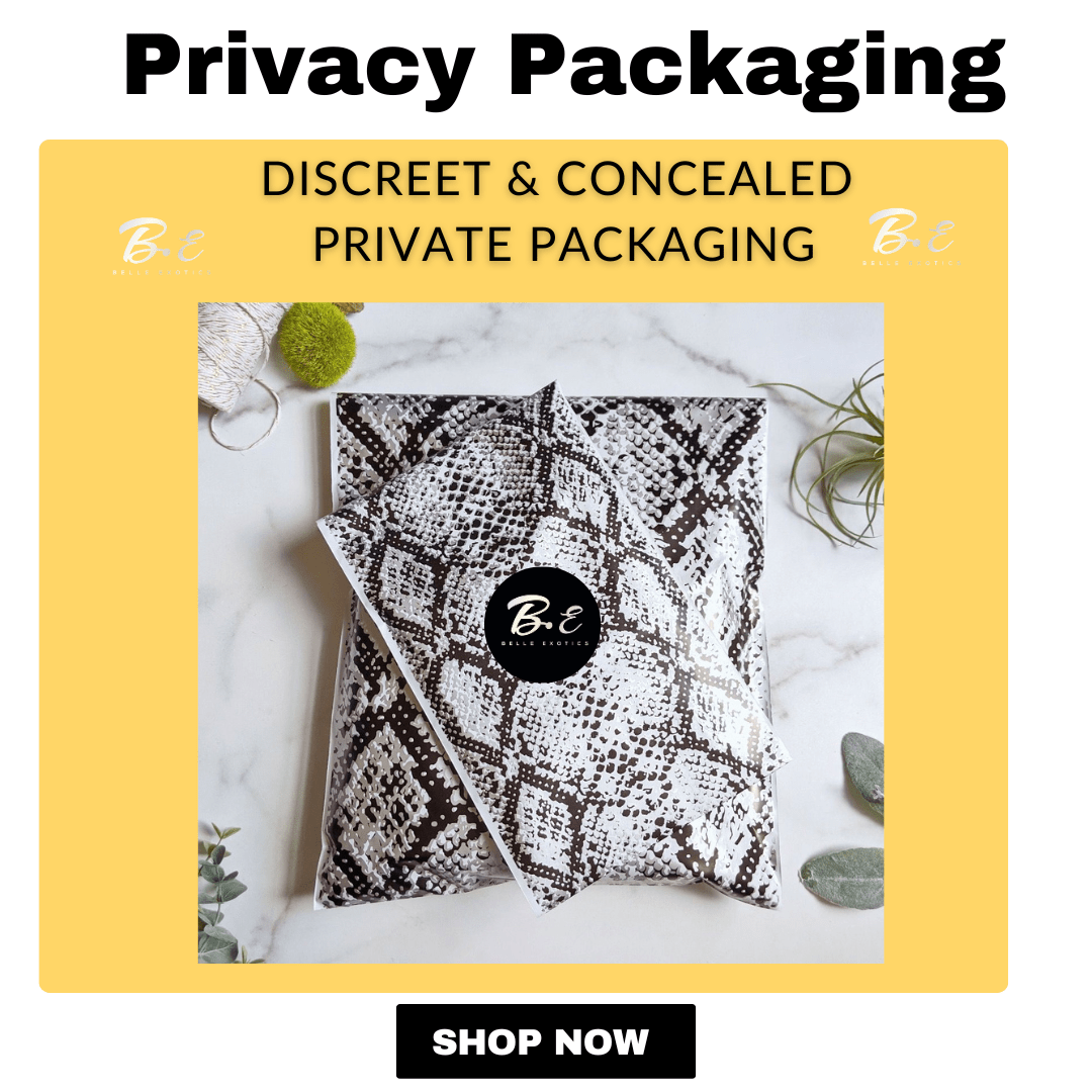 BELLE EXOTICS DISCREET PACKAGING