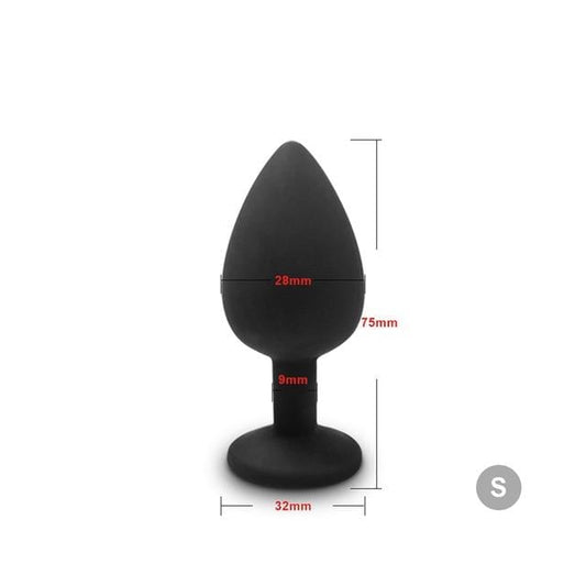 Belle Exotics ANAL TOYS BLISS ME - ANAL PLUG SMALL - BLACK