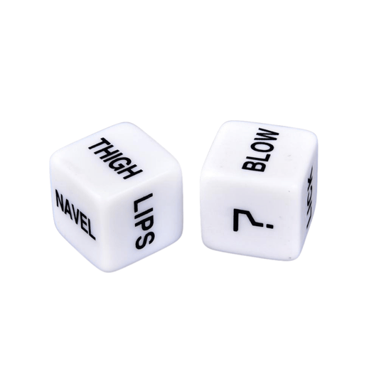 YES TONIGHT - ACTION DICE - WHITE - BELLE EXOTICS-TRINIDAD AND TOBAGO-Unleash Passion and Connection with Belle Exotics Couple Toy Collection - Redefining Intimacy in Trinidad and Tobago, Jamaica, Barbados, Guyana, Bahamas, USA, and Canada
