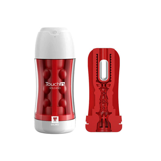 Belle Exotics MALE TOYS LET THE BOYS OUT- 20 SPEED VIBRATING VACUUM MALE MASTURBATION CUP- RED - TRINIDAD AND TOBAGO- Confidence and Passion with Belle Exotics Male Enhancers Collection - Unleash Desire in Trinidad and Tobago, Jamaica, Barbados, Guyana, Bahamas, USA, and Canada