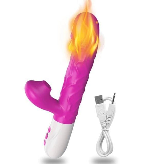 LOADS OF PASSION THRUSTING RABBIT -PURPLE-BELLE EXOTICS-TRINIDAD AND TOBAGO-Discover Pleasure and Style with Belle Exotics Vibrator Collection - Empowering Intimacy in Trinidad and Tobago, Jamaica, Barbados, Guyana, Bahamas, USA, and Canada