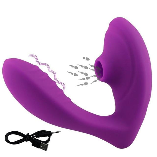 I COME FIRST - SUCKING VIBRATING PANTY - PURPLE - BELLE EXOTICS-TRINIDAD AND TOBAGO-Discover Pleasure and Style with Belle Exotics Vibrator Collection - Empowering Intimacy in Trinidad and Tobago, Jamaica, Barbados, Guyana, Bahamas, USA, and Canada