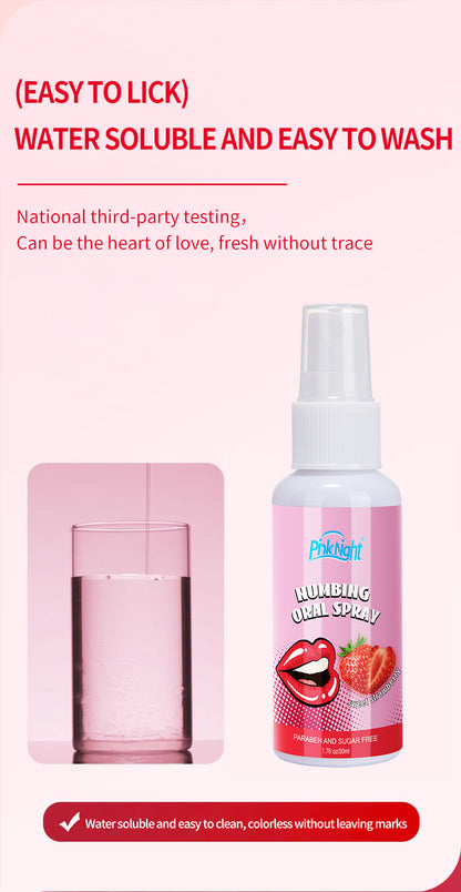Gagless- Oral Numbing Spray- Strawberry (50ml)