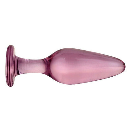 UNTAMED - GLASS ANAL PLUG - PINK