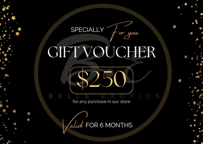 At Belle Exotics, our gift cards make the perfect present for any occasion! Let your loved ones choose exactly what they want from our exquisite collection. Available in various denominations, these gift cards are a thoughtful and flexible way to share the joy. Add one to your order today and give the gift of choice!