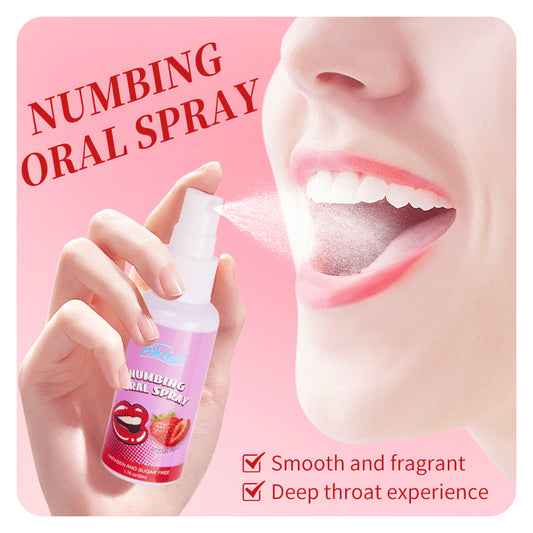Gagless- Oral Numbing Spray- Strawberry (50ml)