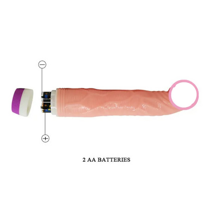 Sweet Spot- Vibrating Dildo- Flesh