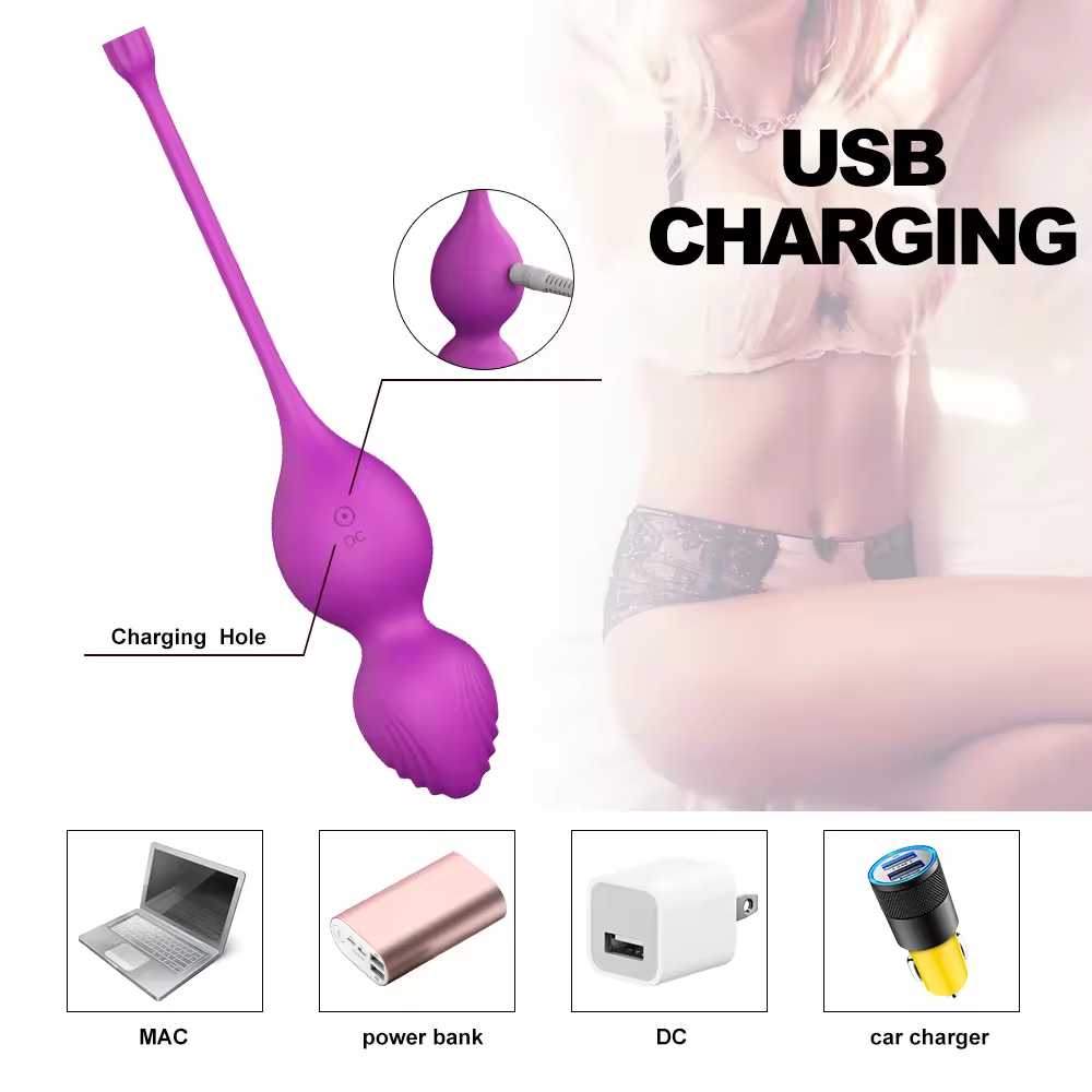 ALREADY THERE- APP CONTROLLED KEGEL EGG- PURPLE