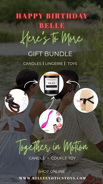 Together In Motion- Birthday Chemistry- Couple's Toy + Candle
