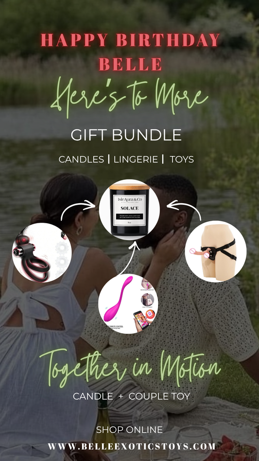 Together In Motion- Birthday Chemistry- Couple's Toy + Candle
