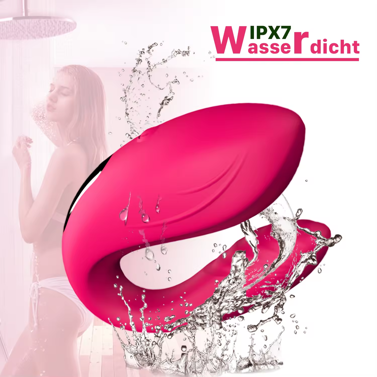 MAKING IT RAIN- REMOTE CONTROL VIBRATOR - PINK