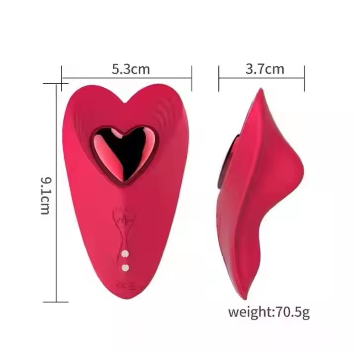 Reign On Me- Magnetic App-Controlled Wearable Panty- Red