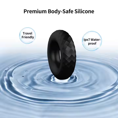 Get Him Firm- Individual Male Ring- Black