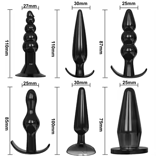Nudge- Anal Dildo- Black