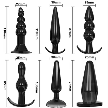 Nudge- Anal Dildo- Black