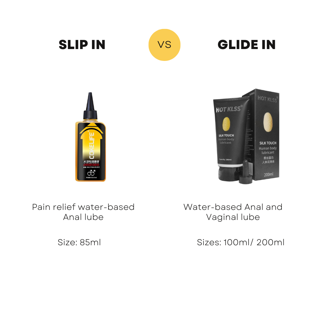 GLIDE IN- WATER BASED ANAL & VAGINAL LUBE