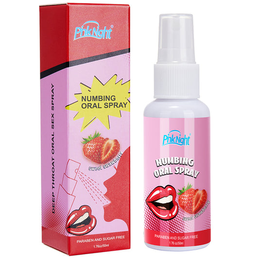 Gagless- Oral Numbing Spray- Strawberry (50ml)