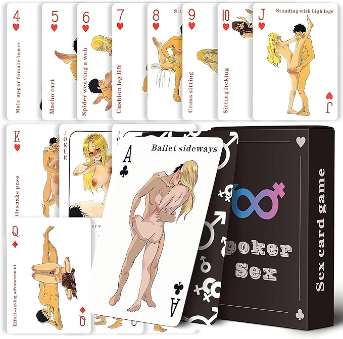 Belle Exotics | SEDUCTIVE SHUFFLE-  ADULT CARD GAMES- Poker Sex