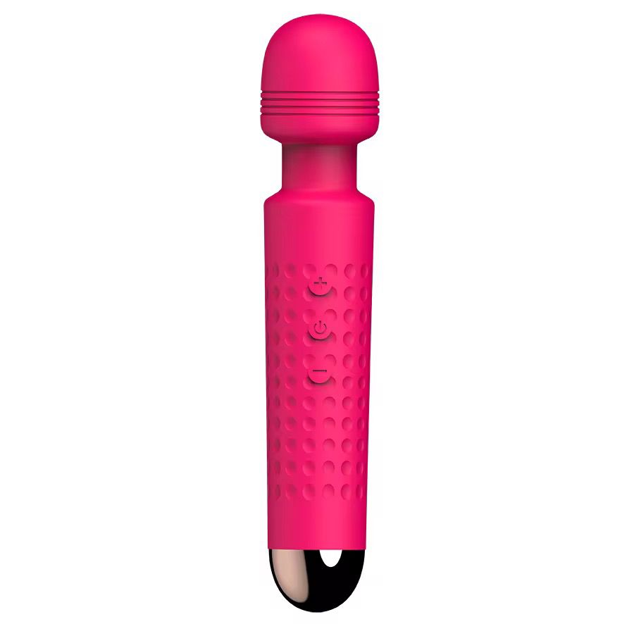 Belle Exotics Enterprises Limited- DAMN JUICY- 25 SPEED VIBRATING WAND-PINK 