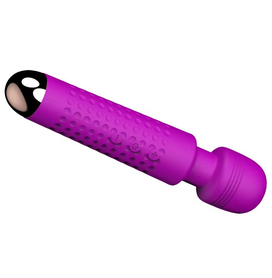 Belle Exotics Enterprises Limited- DAMN JUICY- 25 SPEED VIBRATING WAND-BLACK 