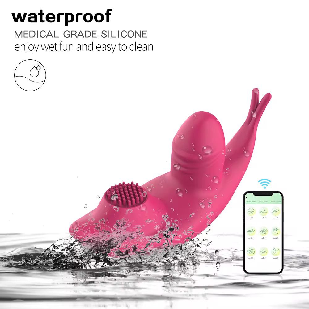 Play Time- Discreet - App- Controlled Wearable vibrating Panty Purple BELLE EXOTICS-TRINIDAD AND TOBAGO-Discover Pleasure and Style with Belle Exotics Vibrator Collection - Empowering Intimacy in Trinidad and Tobago, Jamaica, Barbados, Guyana, Bahamas, USA, and Canada 