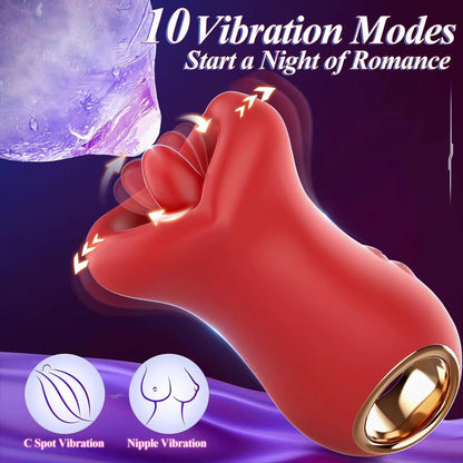 CARNATION- 4 IN 1 THRUSTING & LICKING ROSE TOY VIBRATING PANTY RED BELLE EXOTICS-TRINIDAD AND TOBAGO-Discover Pleasure and Style with Belle Exotics Vibrator Collection - Empowering Intimacy in Trinidad and Tobago, Jamaica, Barbados, Guyana, Bahamas, USA, and Canada