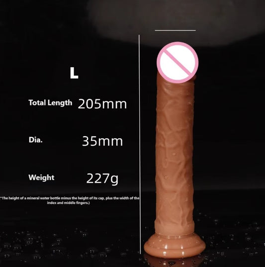 Belle Exotics-Fill Me Up- Soft Realistic Dildo- 8 Inches Trinidad and Tobago, Jamaica, Barbados, Guyana, Bahamas, USA, and Canada
