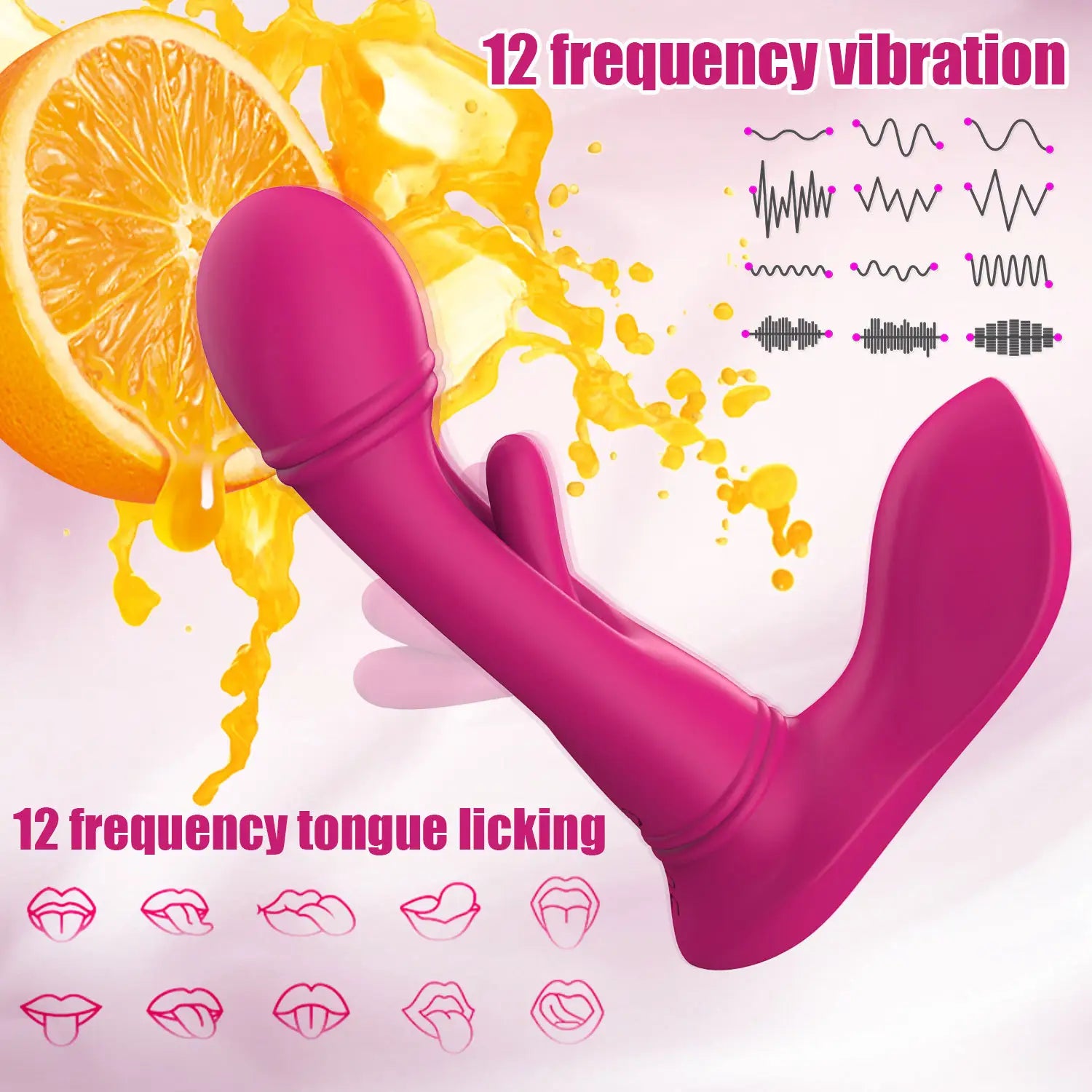 Belle Exotics HER TOYS VIXEN- REMOTE CONTROL 3 IN 1 VIBRATING PANTY- DARK RED. TRINIDAD AND TOBAGO-Discover Pleasure and Style with Belle Exotics Vibrator Collection - Empowering Intimacy in Trinidad and Tobago, Jamaica, Barbados, Guyana, Bahamas, USA, and Canada
