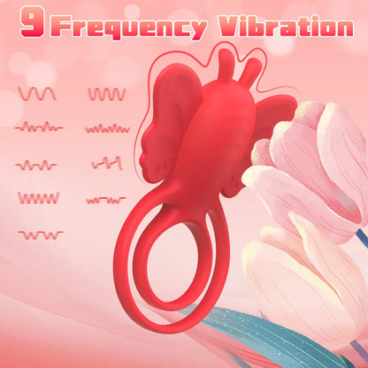 Belle Exotics His Toy ONYX- APP CONTROLLED 3 IN 1 VIBRATING COCK RING & CLIT MASSAGER -RED-TRINIDAD AND TOBAGO-Unleash Passion and Connection with Belle Exotics Couple Toy Collection - Redefining Intimacy in Trinidad and Tobago, Jamaica, Barbados, Guyana, Bahamas, USA, and Canada
