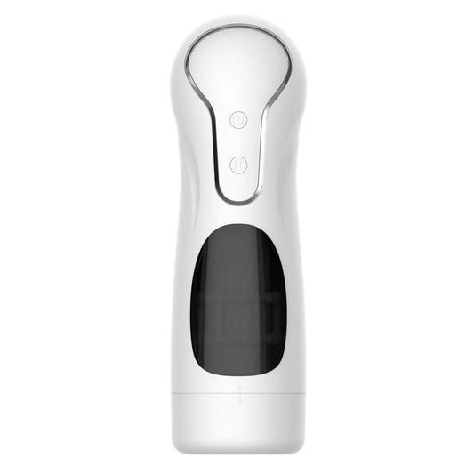 Belle Exotics MALE TOYS HALO- AUTOMATIC PENIS STROKER WITH VOICE INTERACTION- WHITE- TRINIDAD AND TOBAGO- Confidence and Passion with Belle Exotics Male Enhancers Collection - Unleash Desire in Trinidad and Tobago, Jamaica, Barbados, Guyana, Bahamas, USA, and Canada
