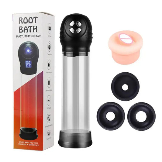 Belle Exotics MALE TOYS HIS DESIRE PENIS PUMP - Belle Exotics- TRINIDAD AND TOBAGO- Confidence and Passion with Belle Exotics Male Enhancers Collection - Unleash Desire in Trinidad and Tobago, Jamaica, Barbados, Guyana, Bahamas, USA, and Canada